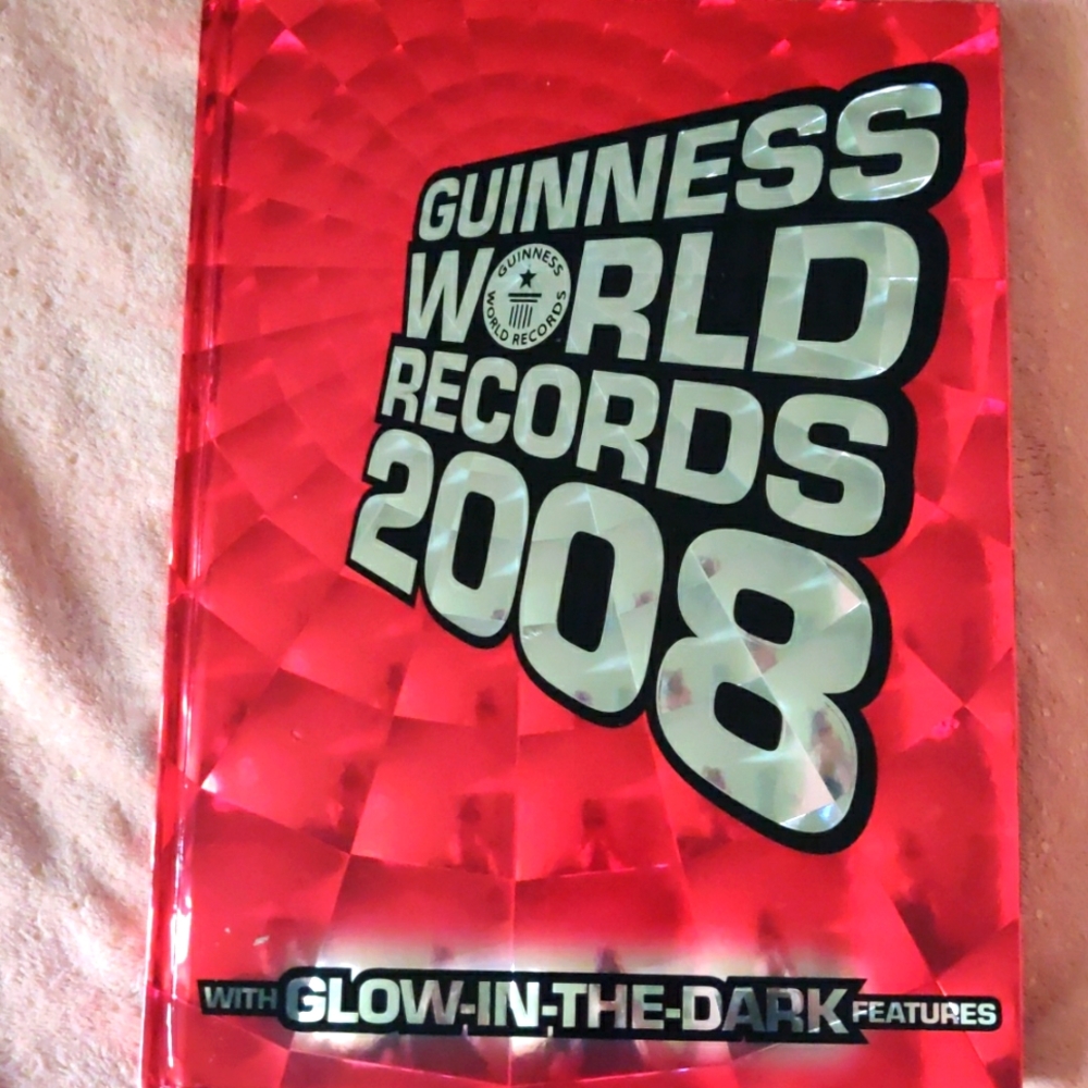 Guinness world records 2008 with glow in the dark features